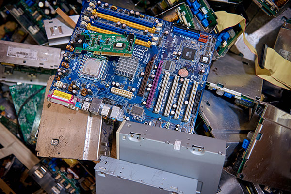 Oude Computers inleveren voor recycling